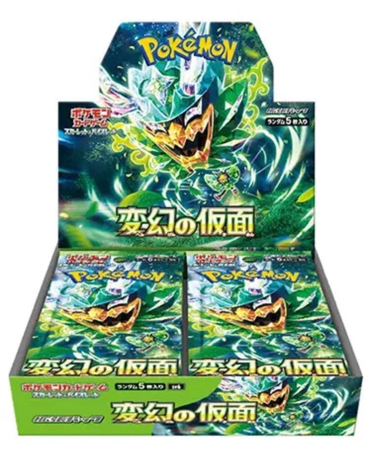 Pokemon Mask of Change SV6 Japanese Booster Box - 30 Packs