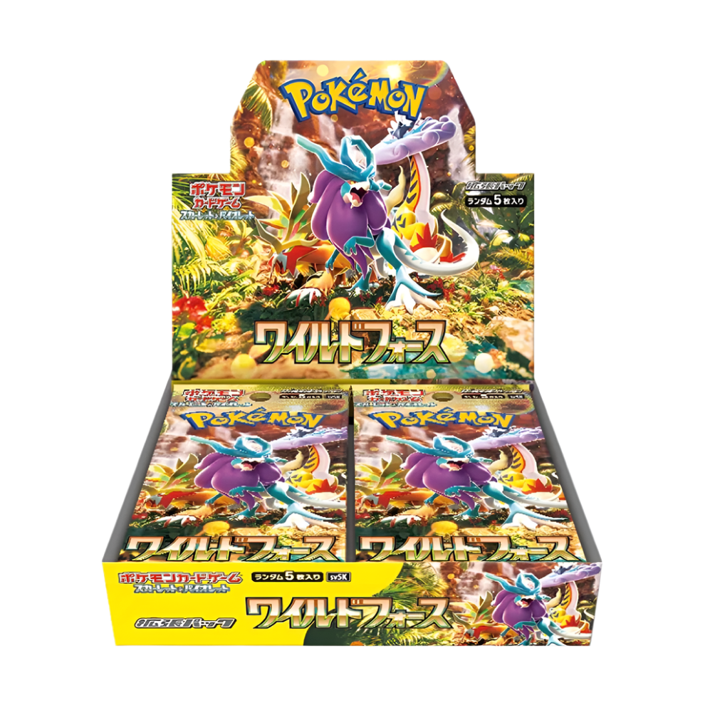 Pokemon Wild Force Japanese Booster Box