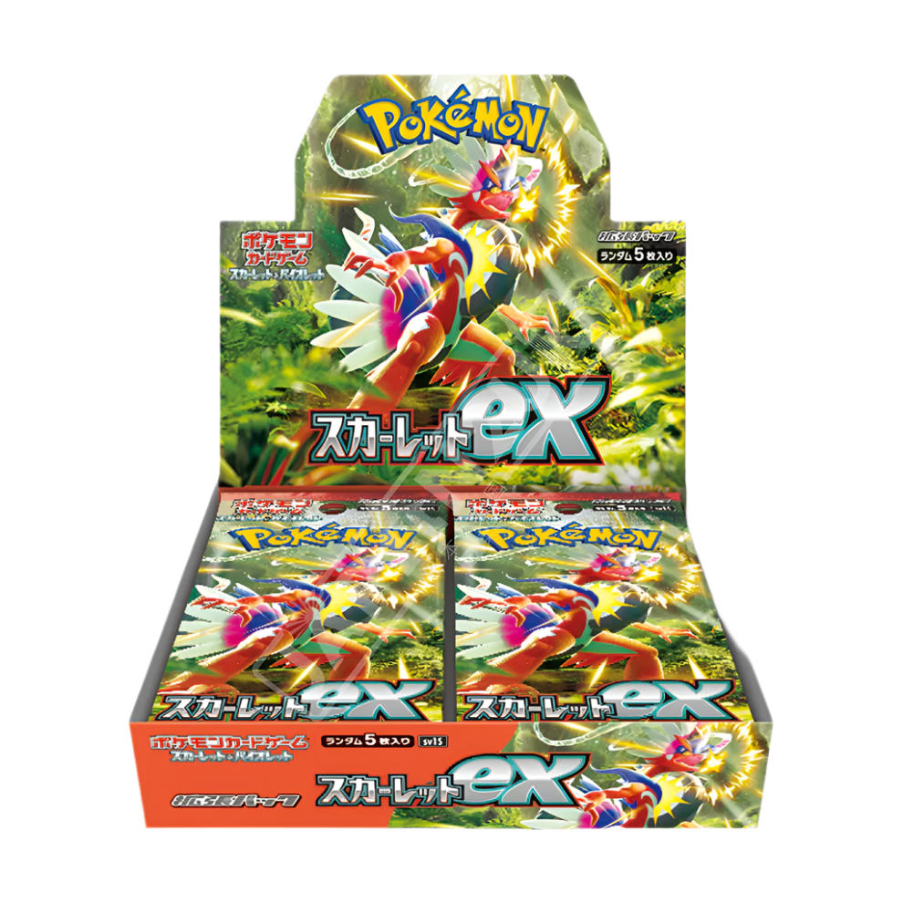Pokemon Scarlet EX SV1S Japanese Booster Box - 30 Packs Pokemon Scarlet EX SV1S Japanese Booster Box - 30 Packs